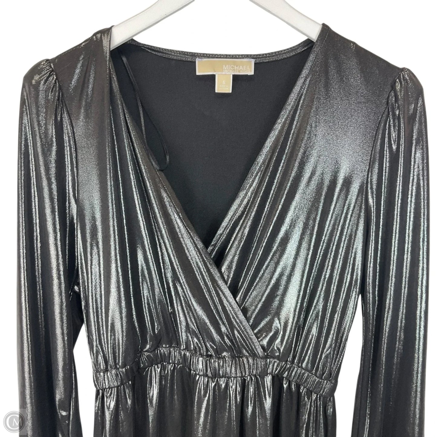 Dress Casual Short By Michael By Michael Kors In Silver, Size: S