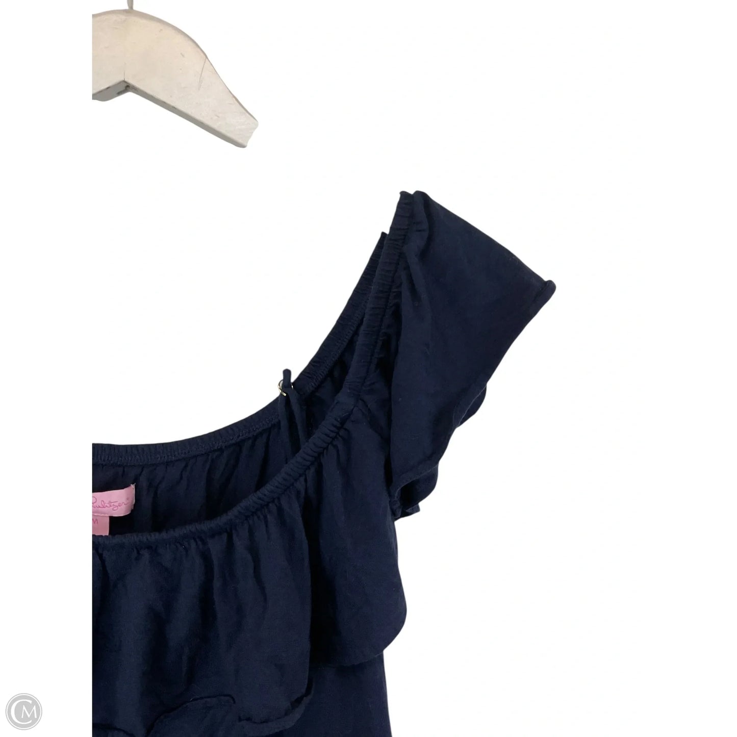 Top Sleeveless Designer By Lilly Pulitzer In Navy, Size: M