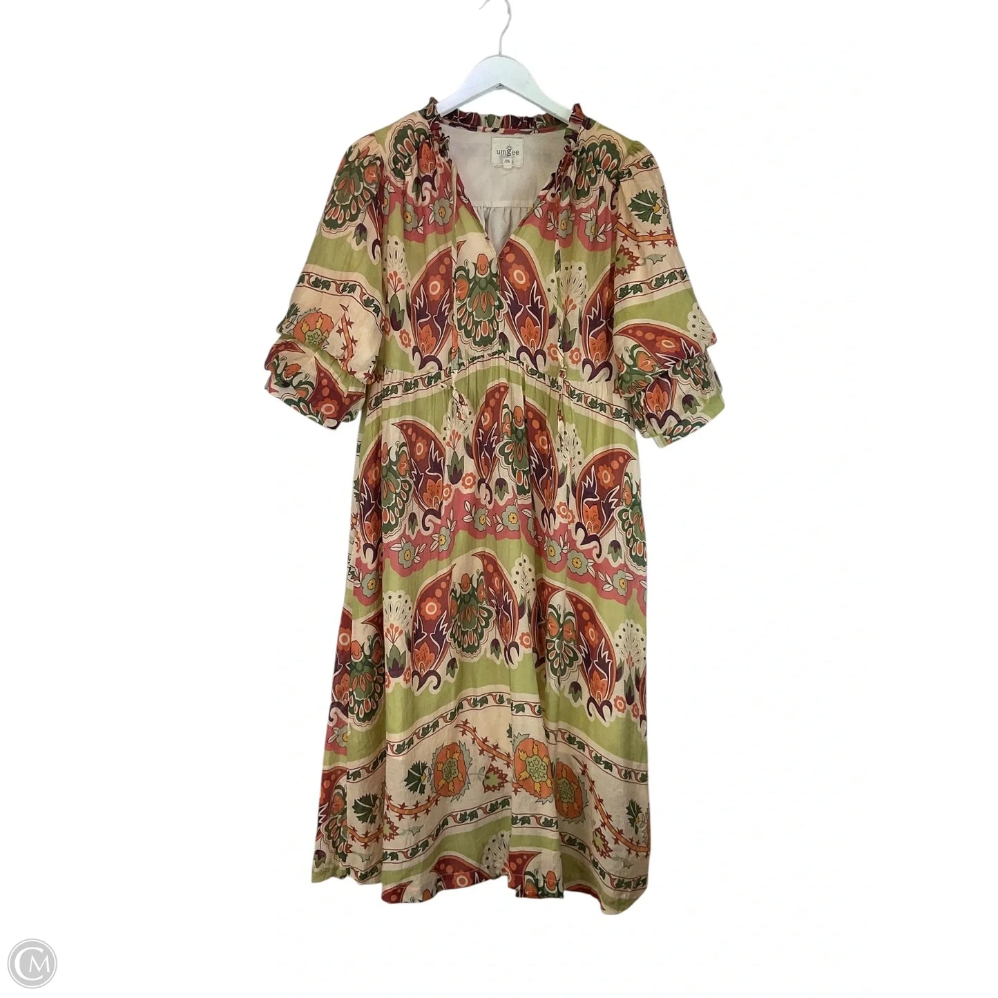 Dress Casual Maxi By Umgee In Green, Size: L