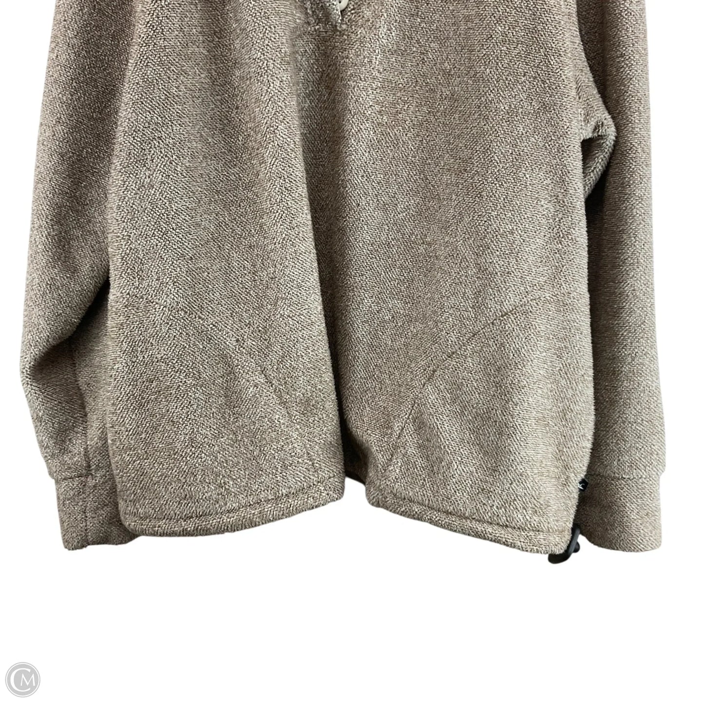 Sweatshirt Crewneck By Eddie Bauer In Tan, Size: Xxl