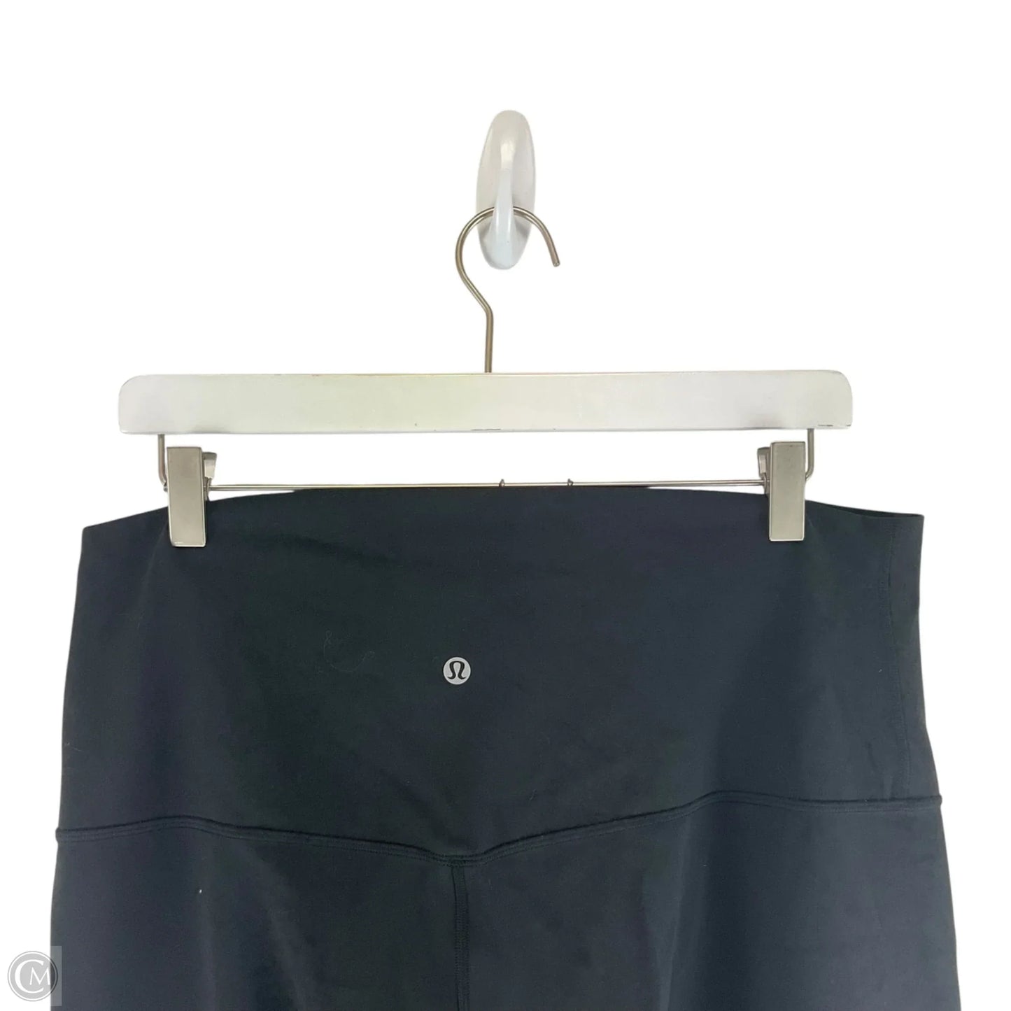 Athletic Shorts By Lululemon In Black, Size: 16