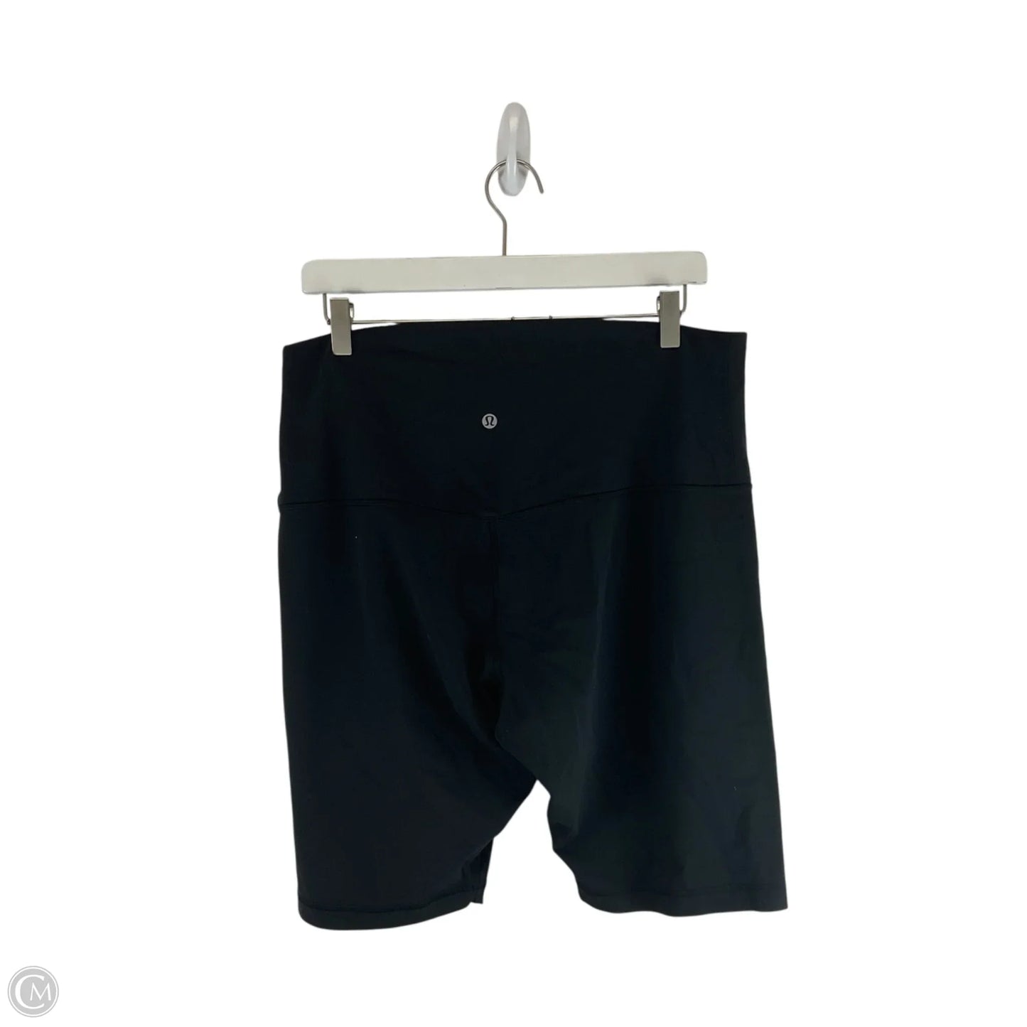 Athletic Shorts By Lululemon In Black, Size: 16