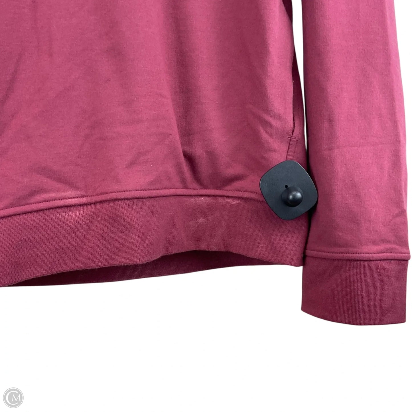 Sweatshirt Hoodie By Lululemon In Red, Size: M