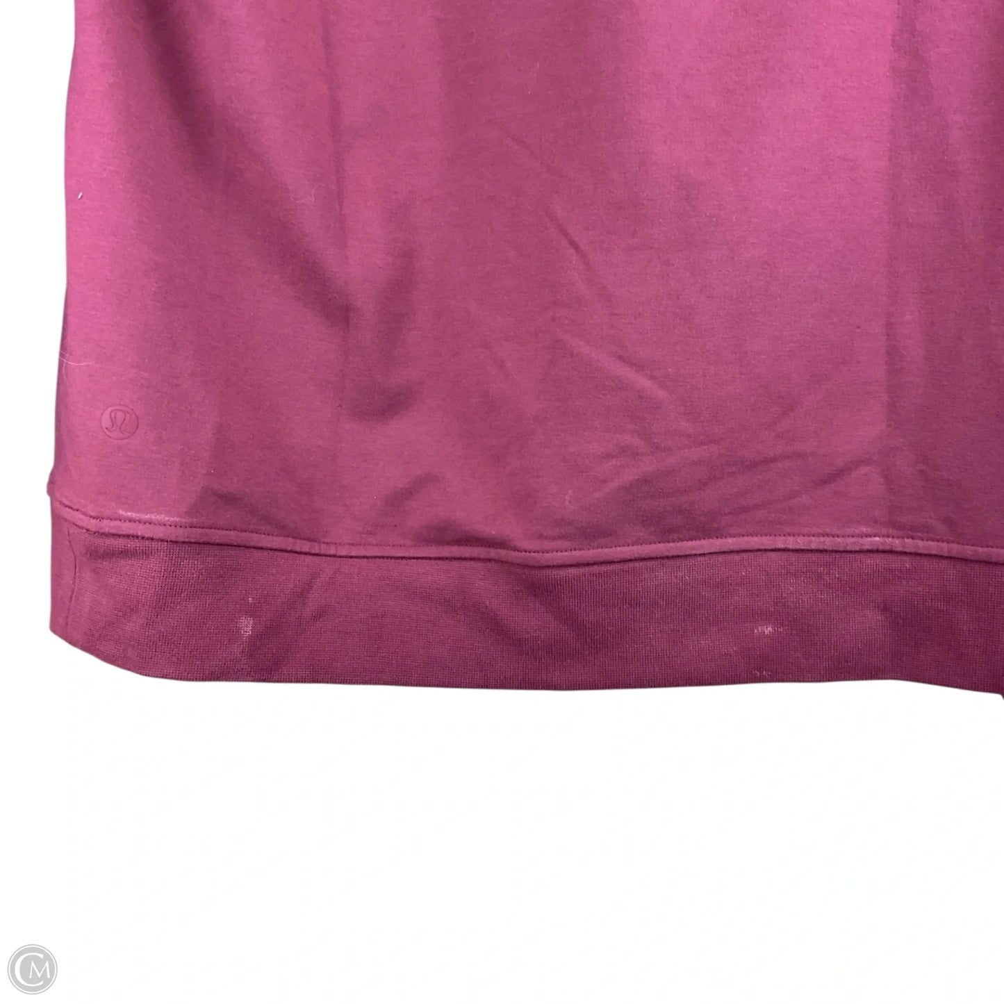 Sweatshirt Hoodie By Lululemon In Red, Size: M