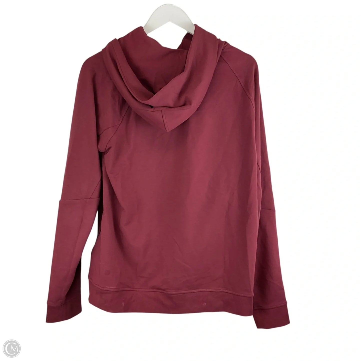 Sweatshirt Hoodie By Lululemon In Red, Size: M