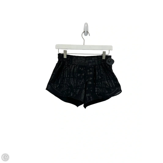 Athletic Shorts By Lululemon In Black, Size: 8