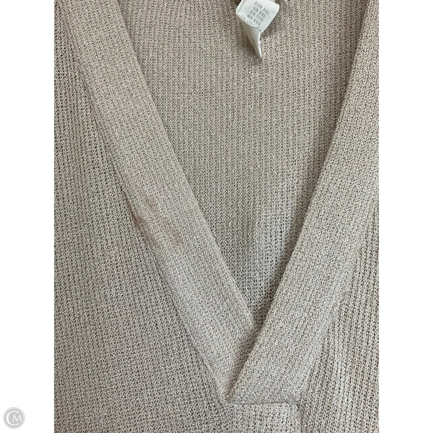 Dress Casual Maxi By H&m In Tan, Size: Xxl