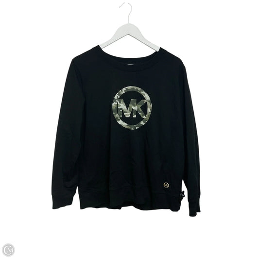 Top Long Sleeve Basic By Michael By Michael Kors In Black, Size: L