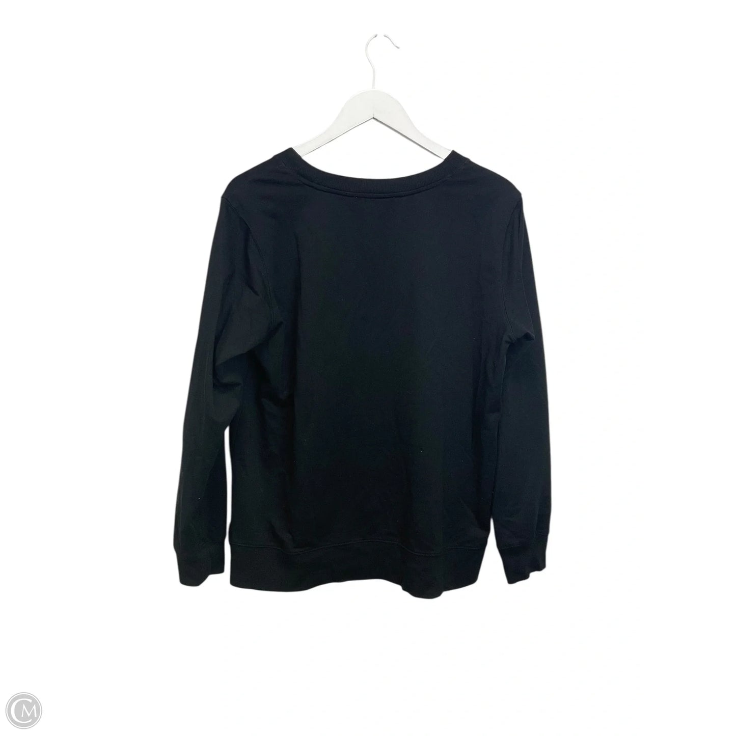 Top Long Sleeve Basic By Michael By Michael Kors In Black, Size: L