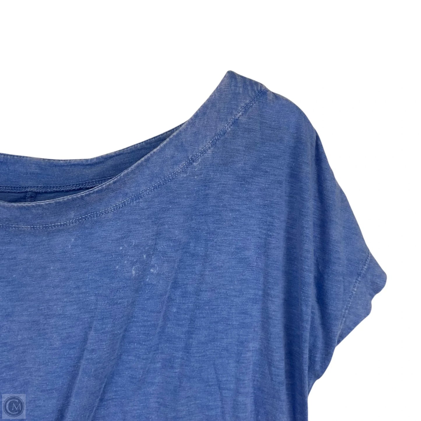 Top Short Sleeve By Anthropologie In Blue, Size: Xs