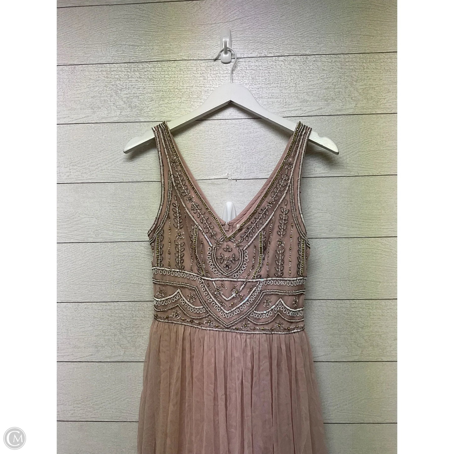 Dress Party Long By Bhldn In Pink, Size: 8