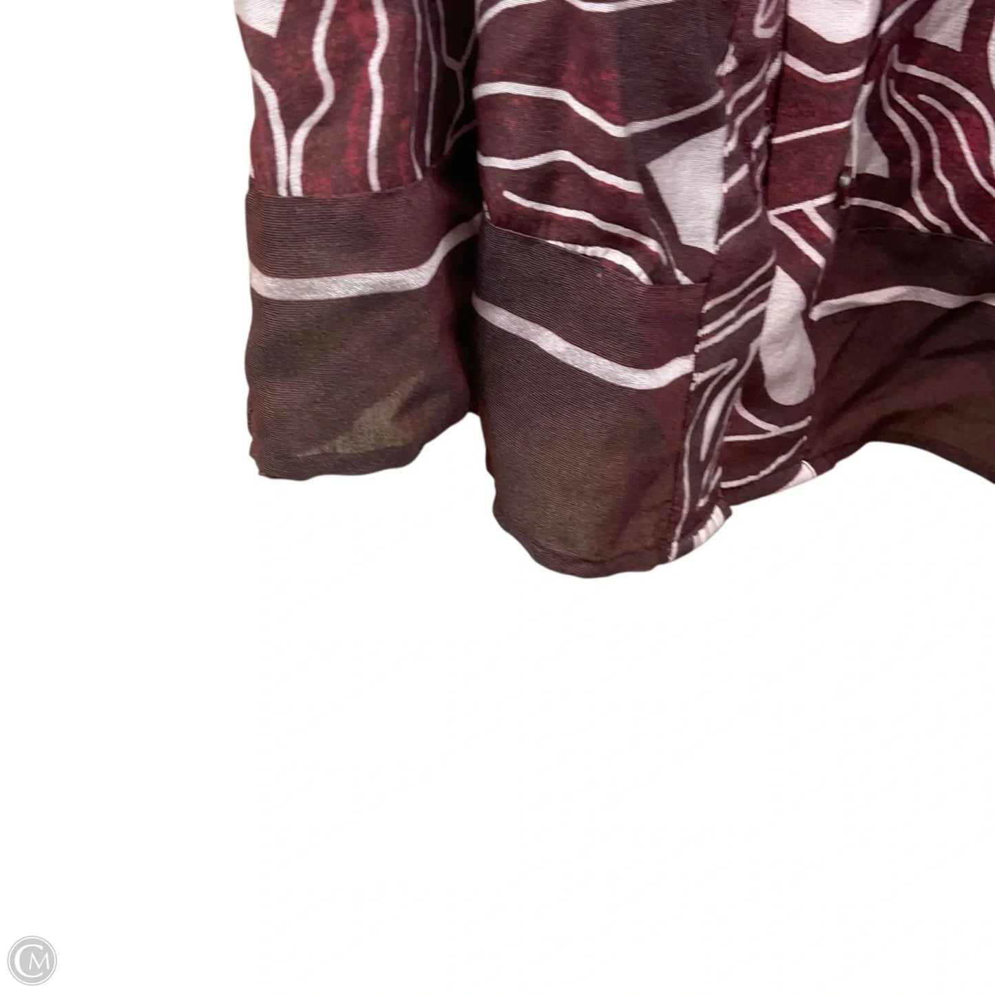 Dress Casual Short By H&m In Red & White, Size: Xl