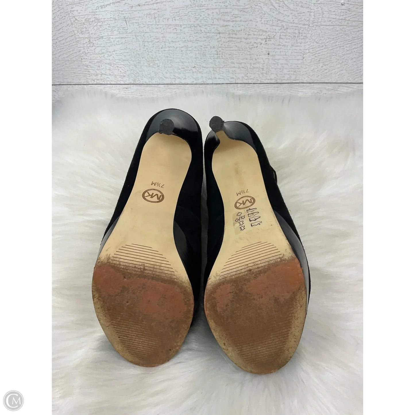 Shoes Designer By Michael Kors In Black, Size: 7.5