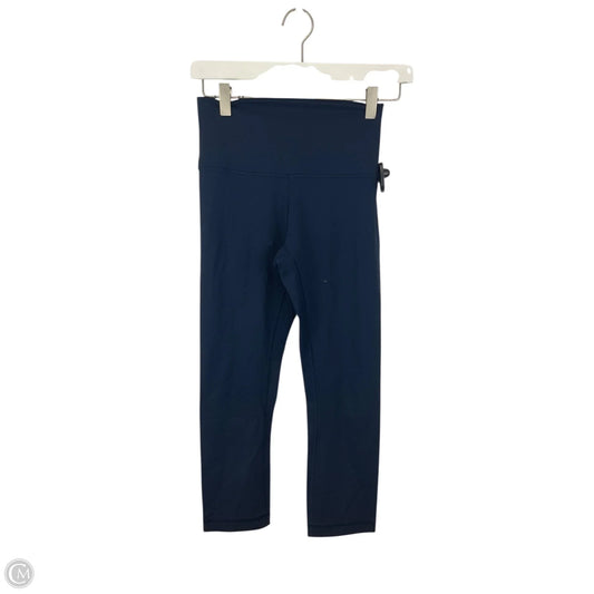 Athletic Leggings By Lululemon In Navy, Size: 4