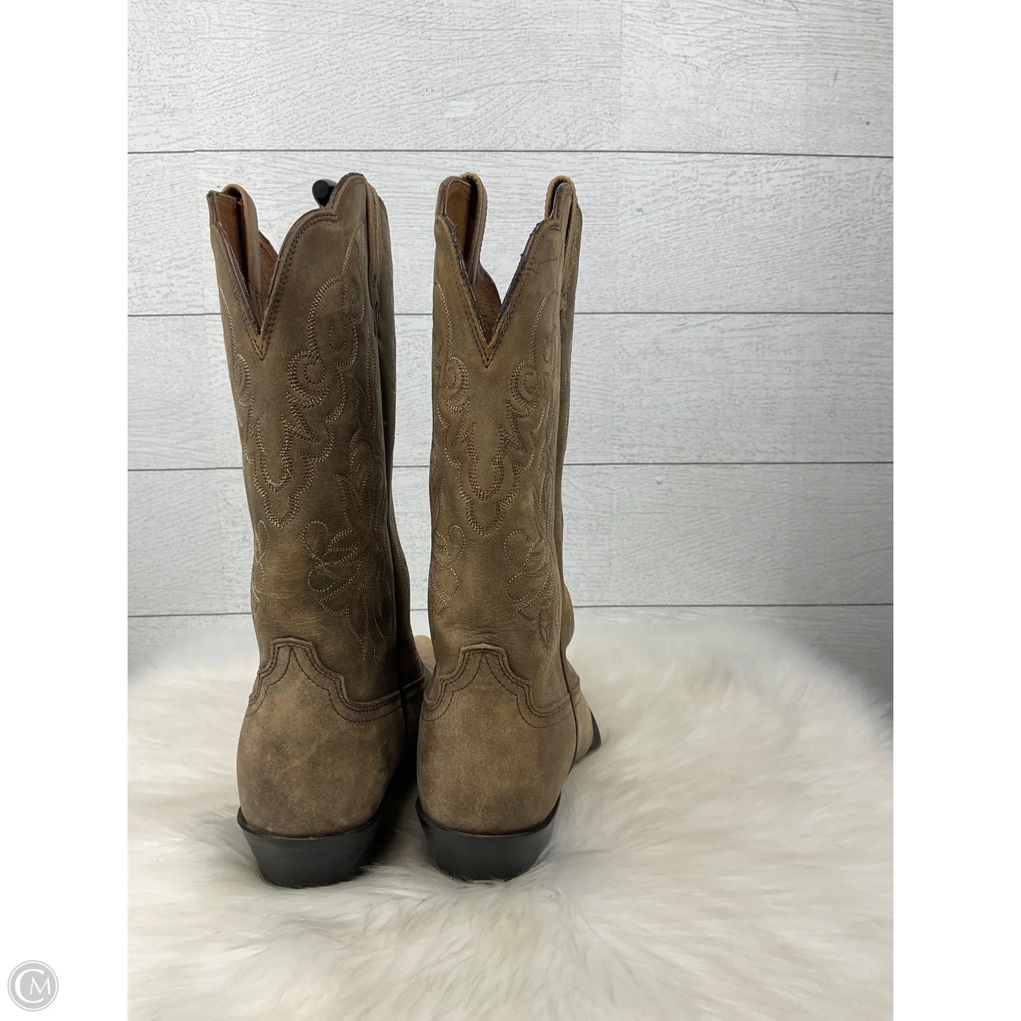 Boots Western By Ariat In Tan, Size: 9