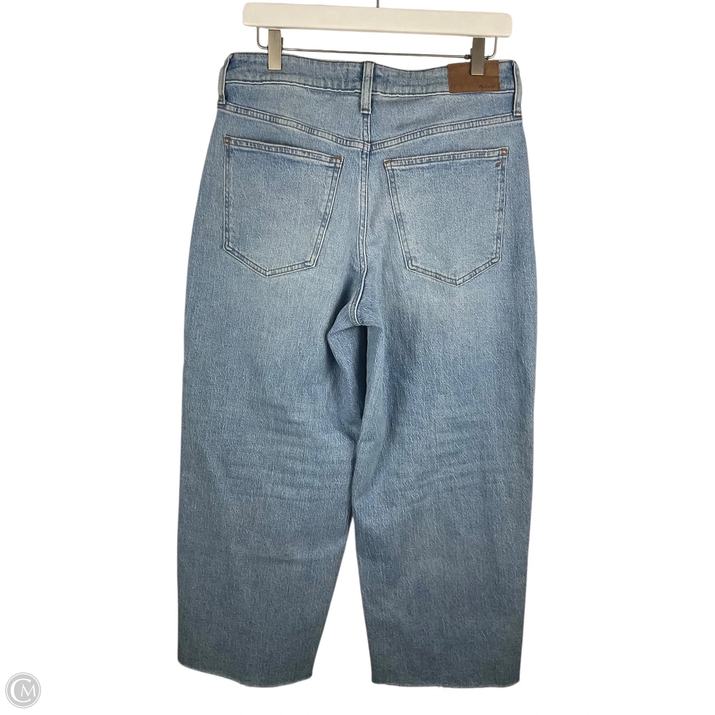 Jeans Wide Leg By Madewell In Blue Denim, Size: 6
