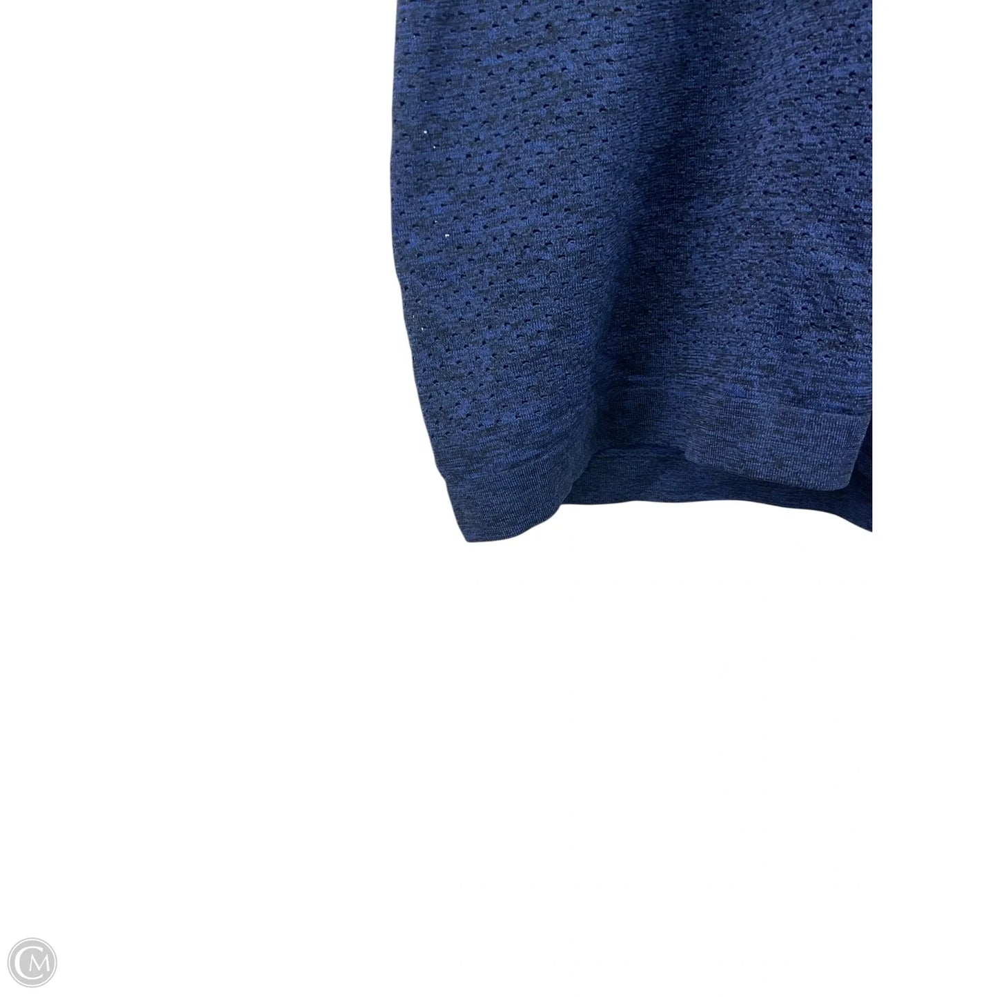 Athletic Top Short Sleeve By Lululemon In Blue, Size: S