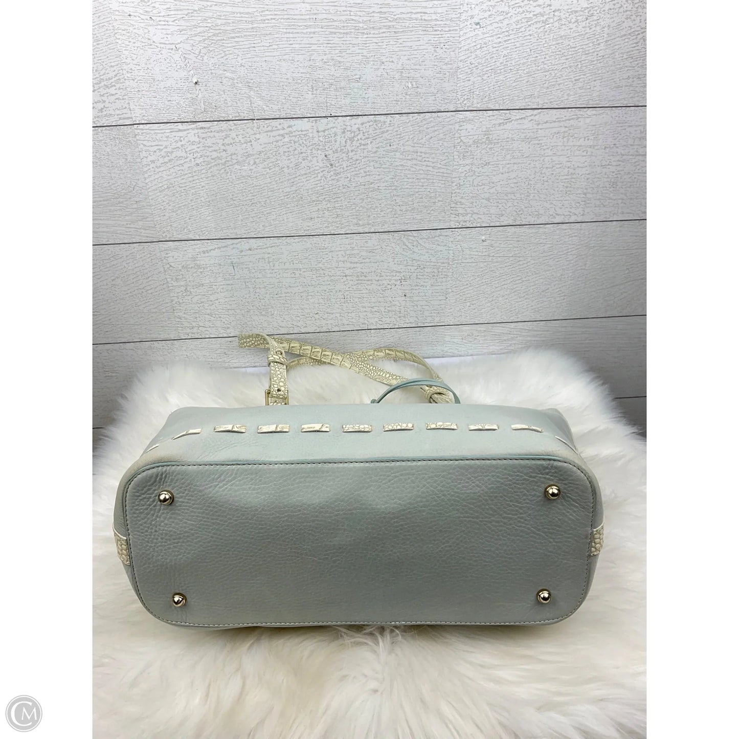 Handbag Designer By Brahmin, Size: Large