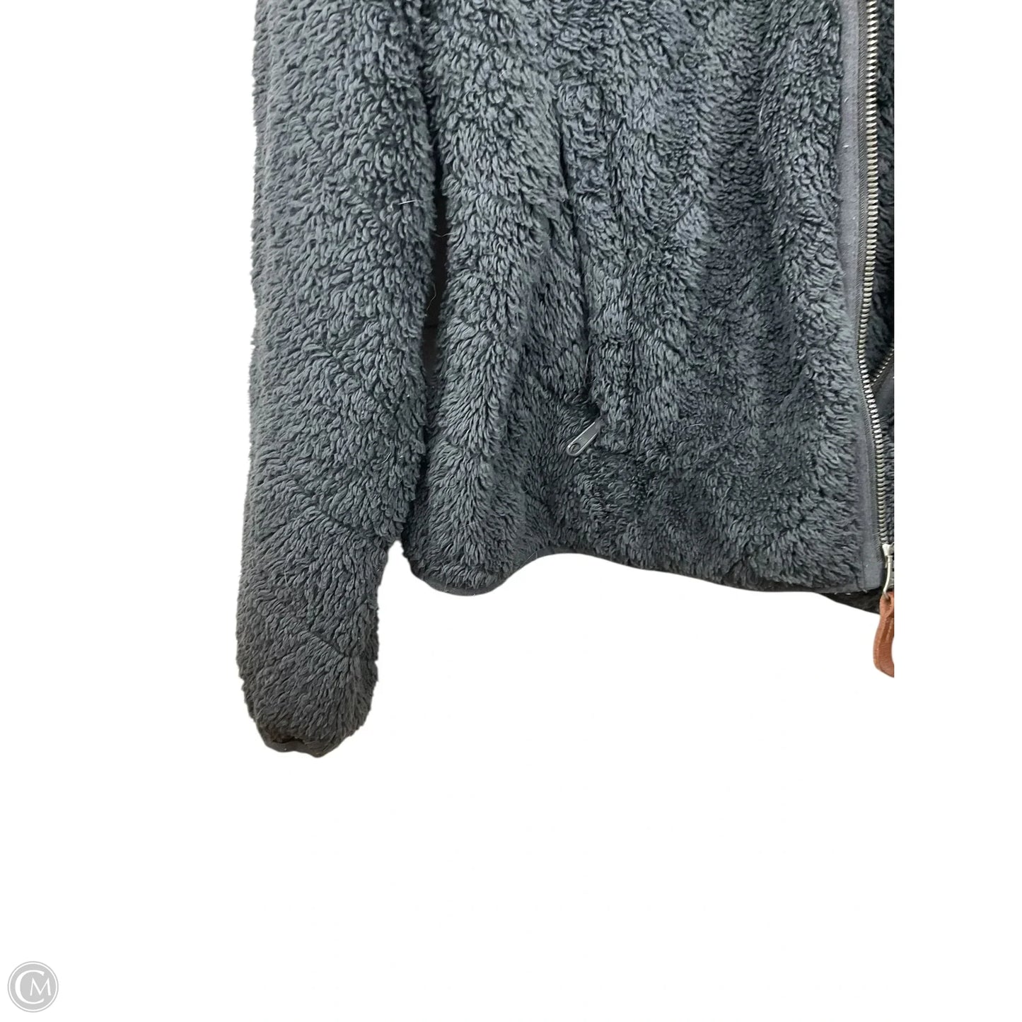 Jacket Faux Fur & Sherpa By Columbia In Grey, Size: L