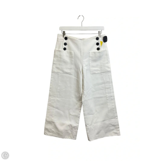 Pants Wide Leg By Cmc In White, Size: M