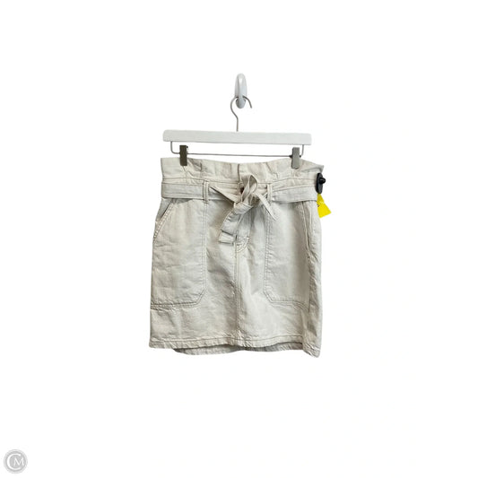 Skirt Mini & Short By Free People In Cream, Size: 8