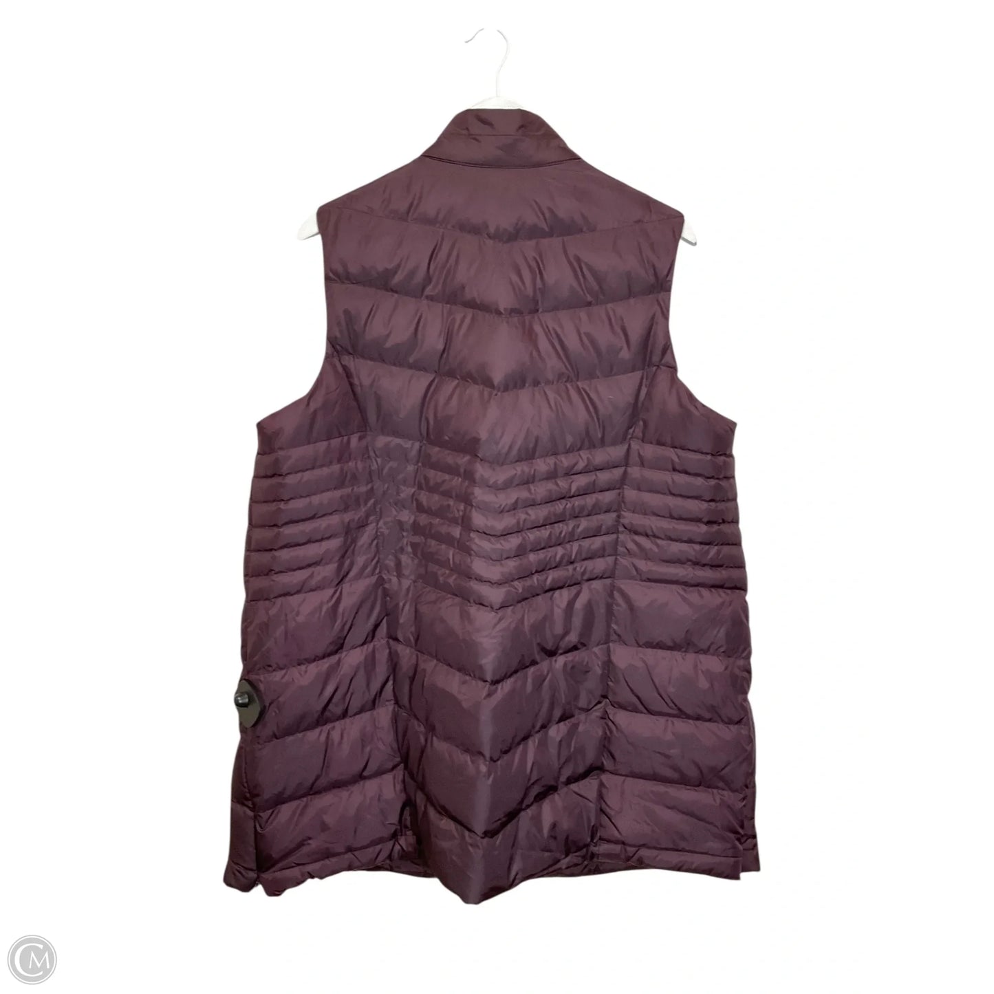 Vest Puffer & Quilted By J. Jill In Purple, Size: Xl