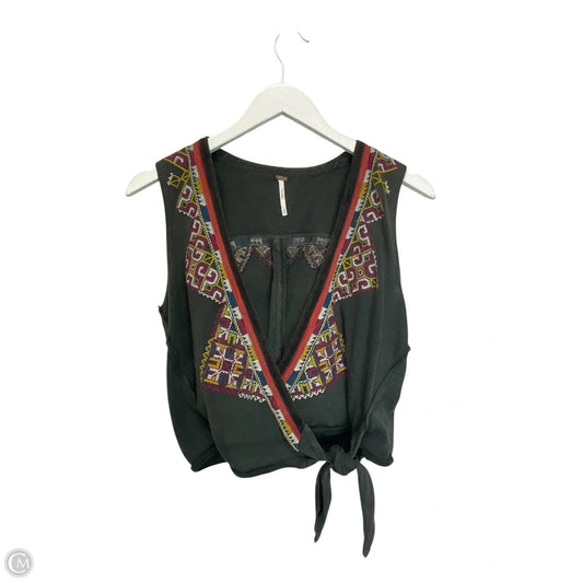Top Sleeveless By Free People In Grey, Size: S