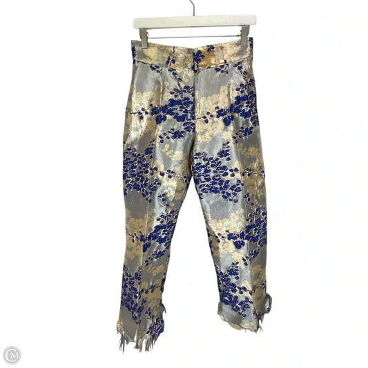 Pants Dress By Cma In Blue & Gold, Size: 4