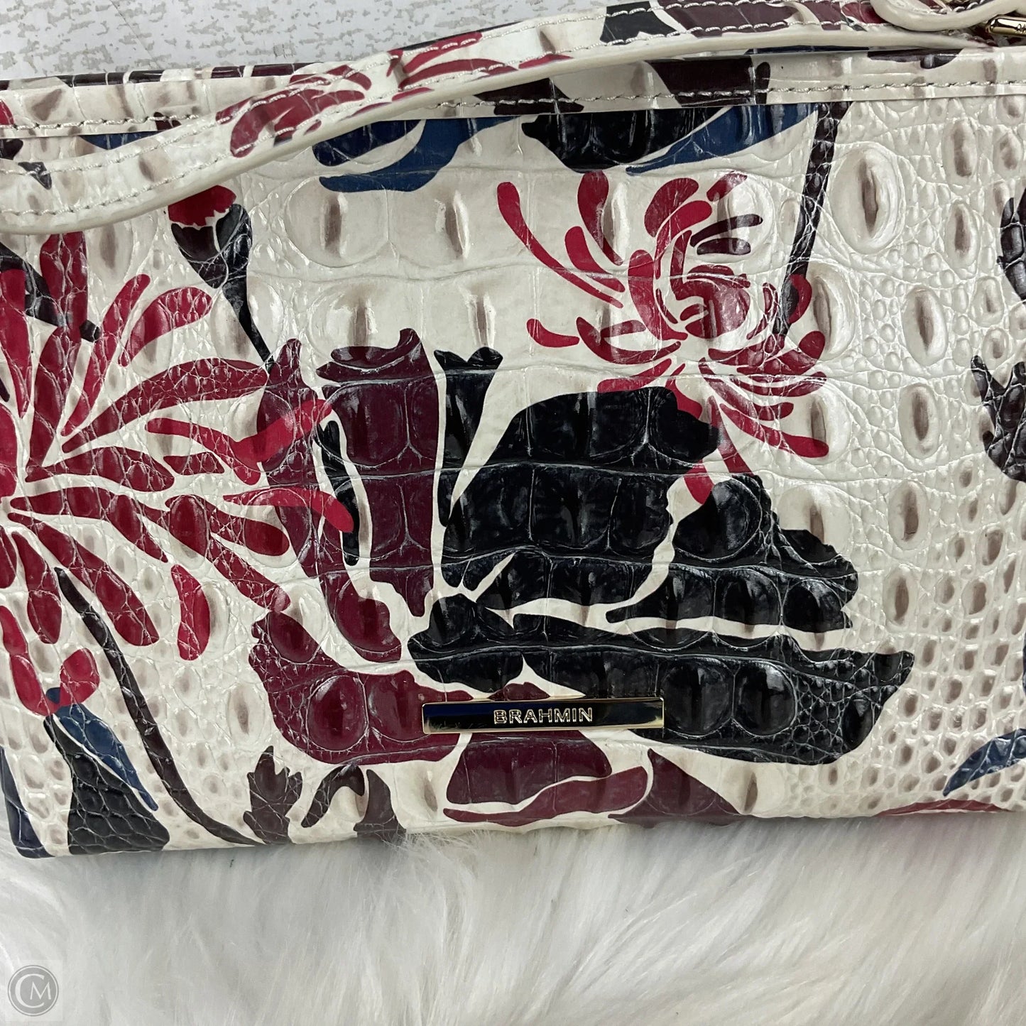 Handbag Designer By Brahmin, Size: Small