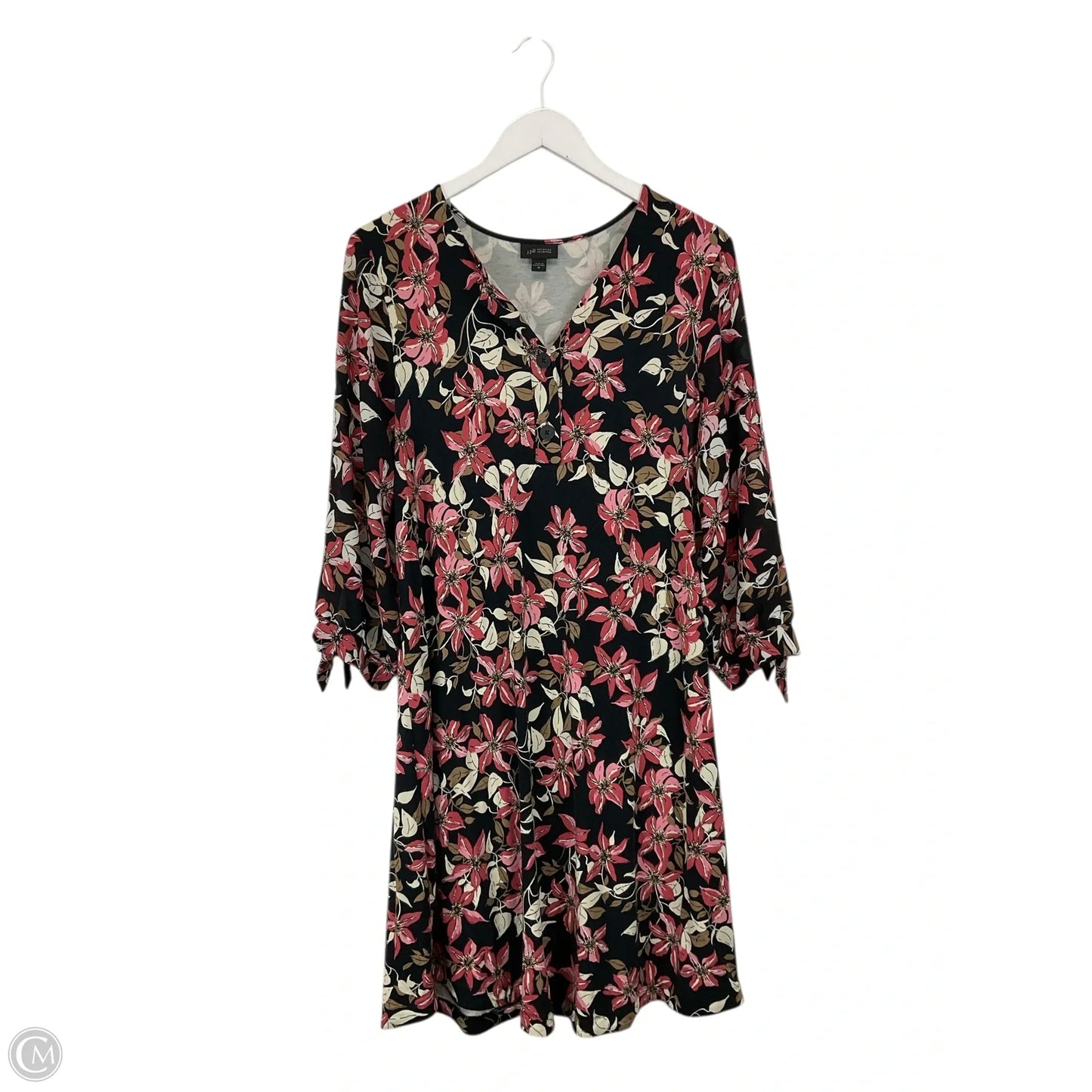 Dress Casual Short By J. Jill In Floral Print, Size: M