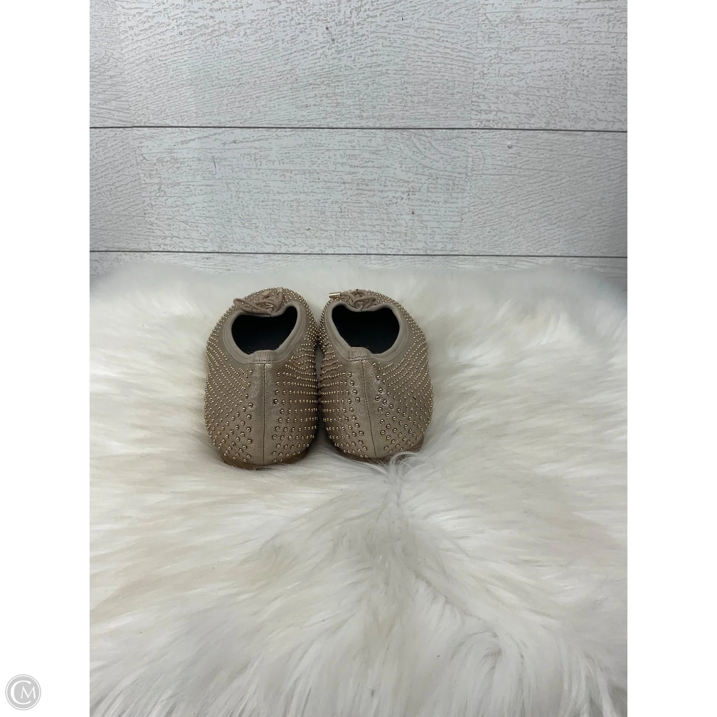 Shoes Designer By Coach In Gold, Size: 8