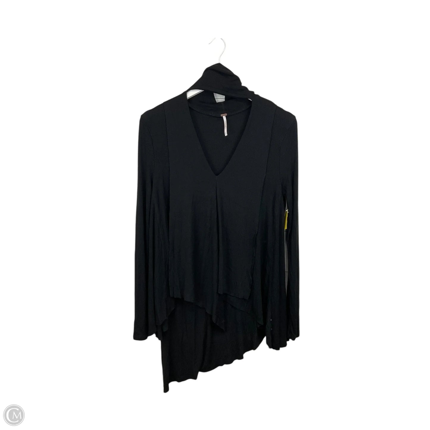 Top Long Sleeve By Free People In Black, Size: S