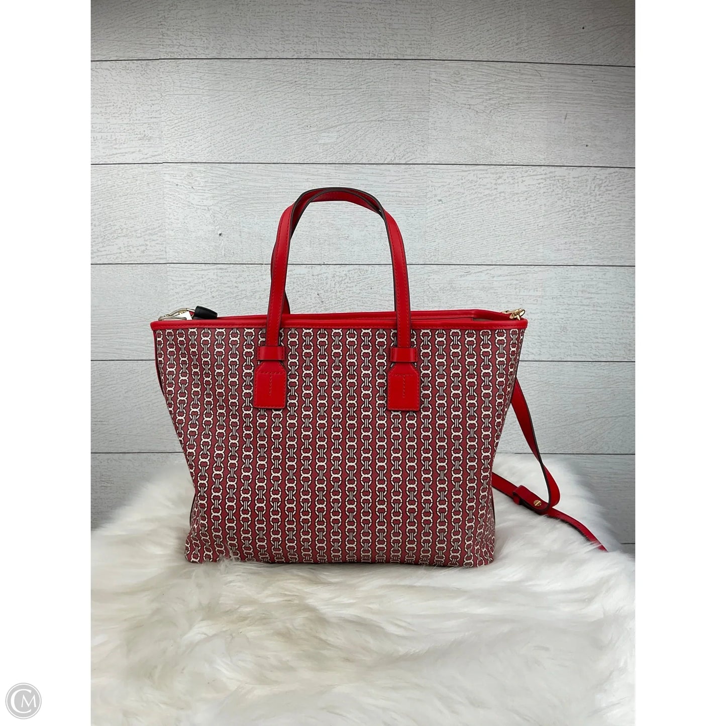 Handbag Designer By Tory Burch, Size: Medium