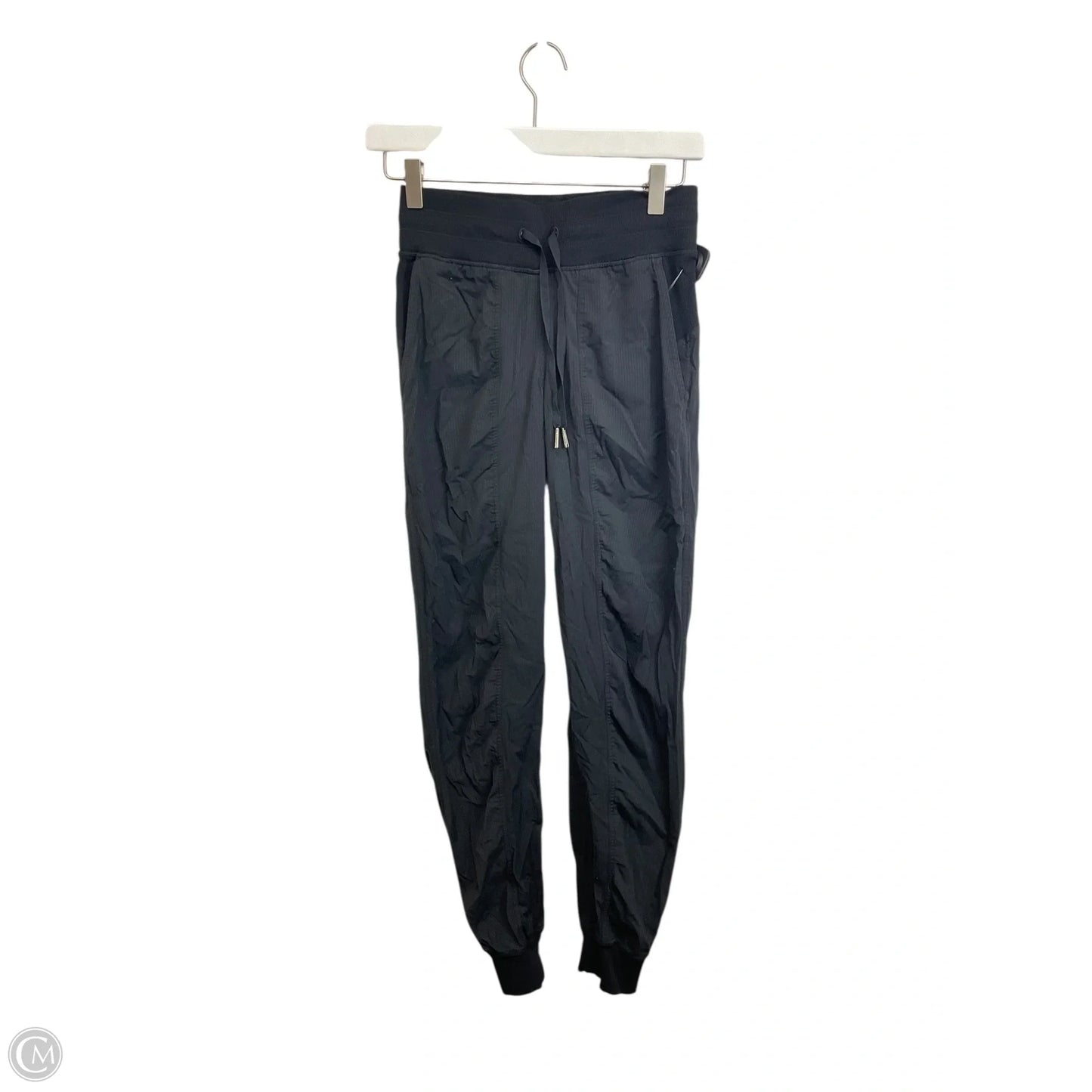 Athletic Pants By Lululemon In Black, Size: Xs