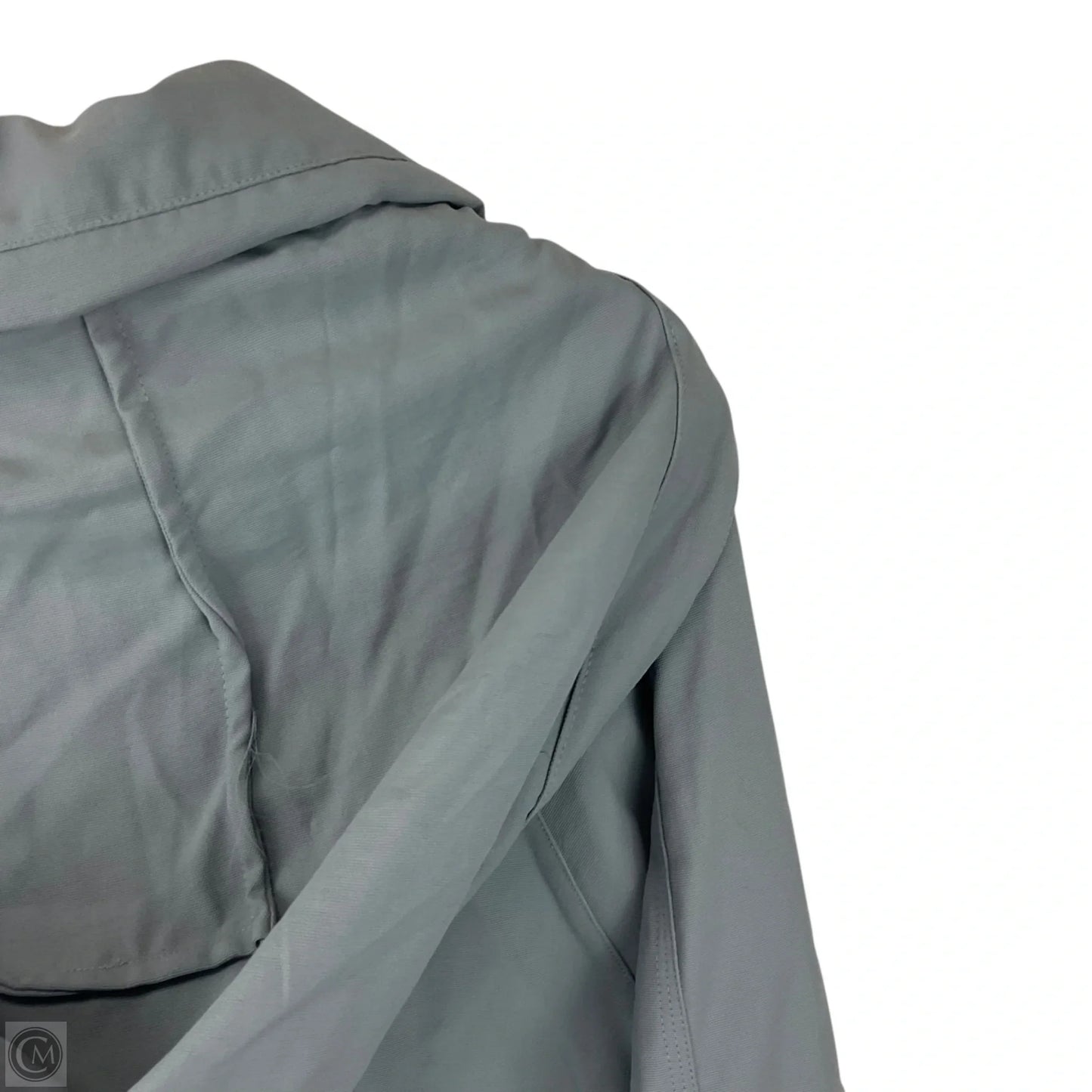 Athletic Jacket By Adidas In Grey, Size: S