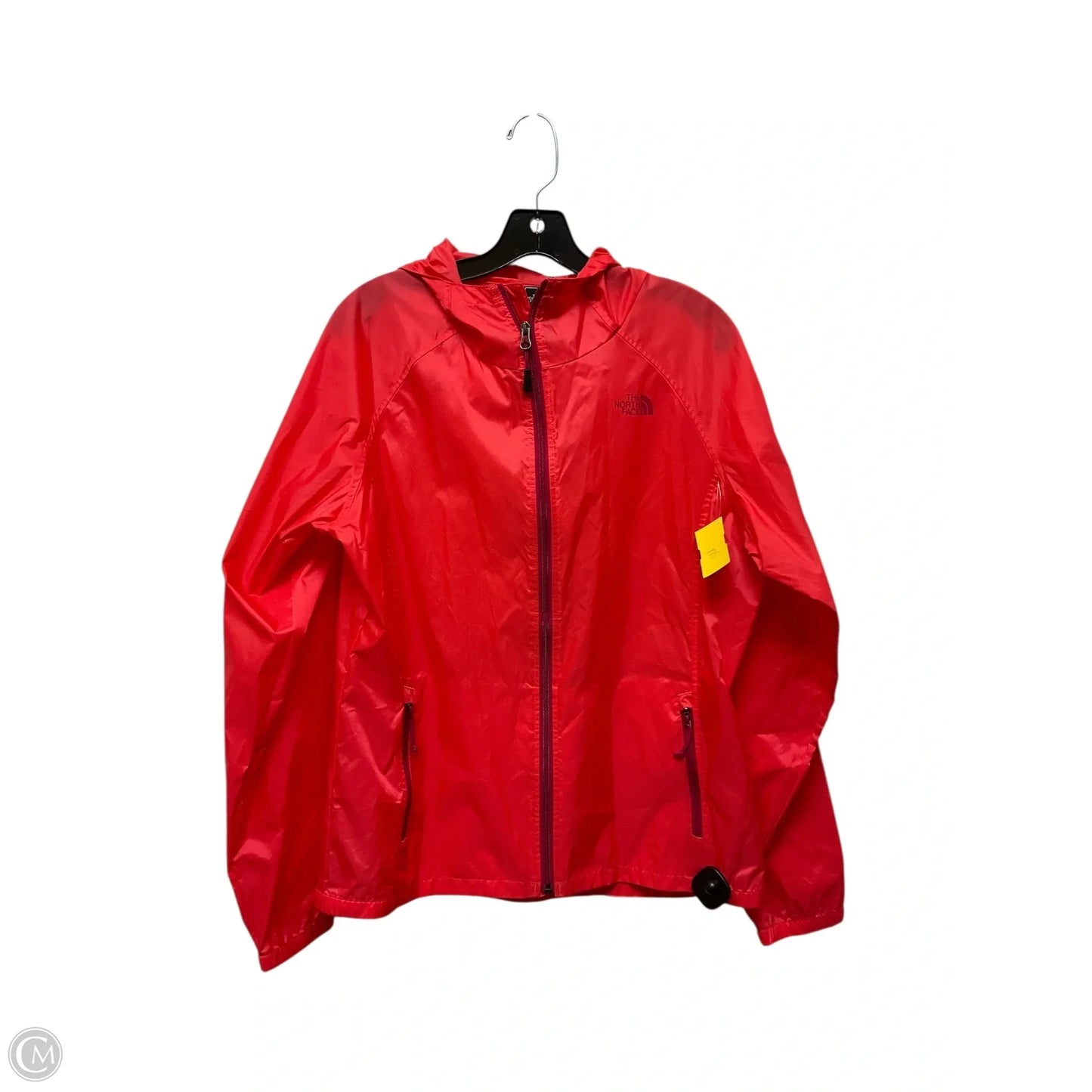 Jacket Windbreaker By The North Face In Orange, Size: L