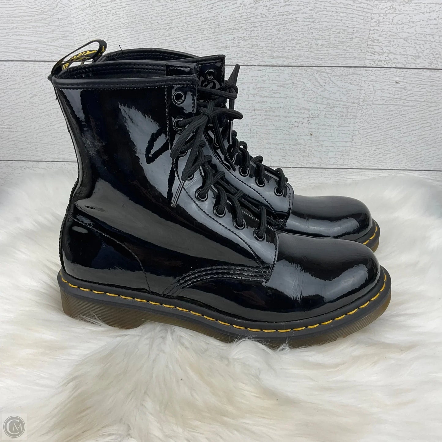 Boots Combat By Dr Martens In Black, Size: 10