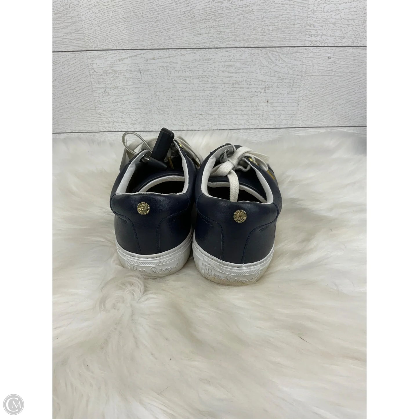 Shoes Designer By Lilly Pulitzer In Navy, Size: 9