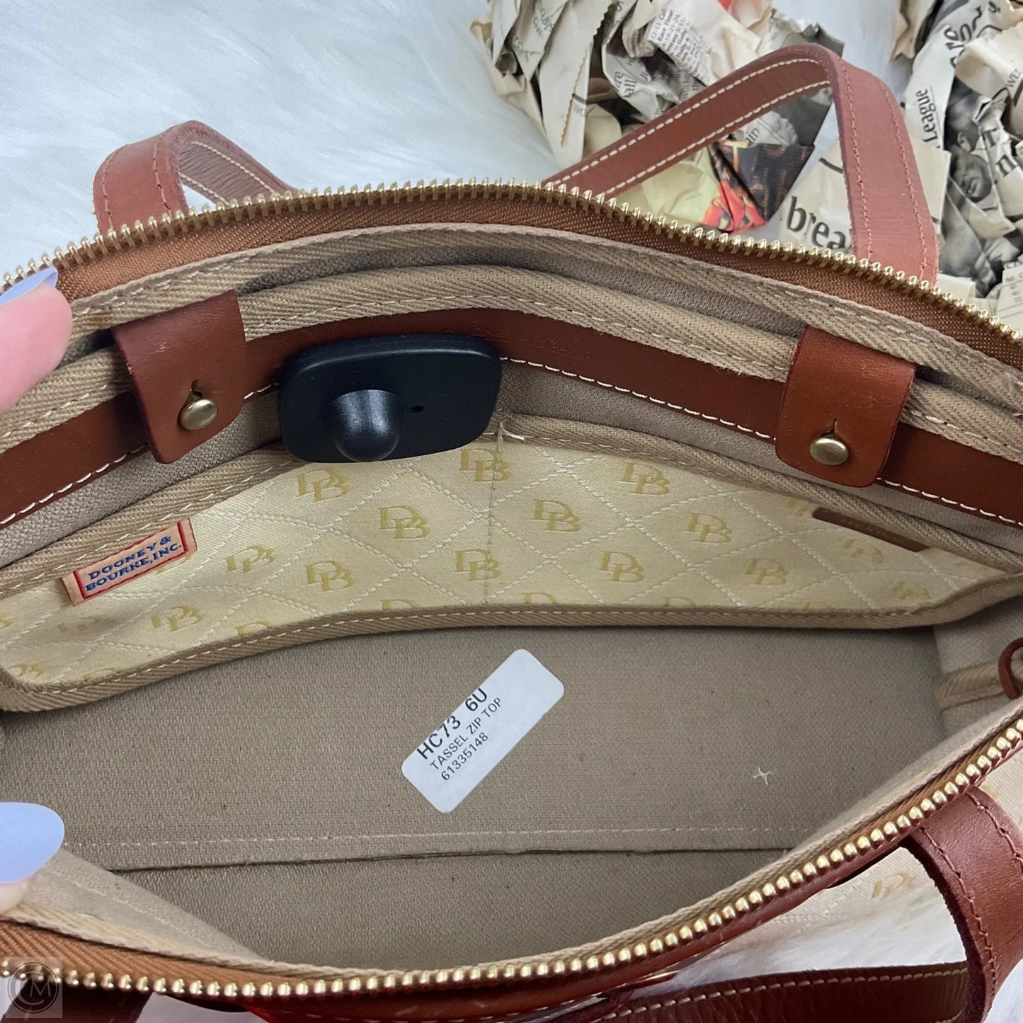 Handbag Designer By Dooney And Bourke, Size: Medium