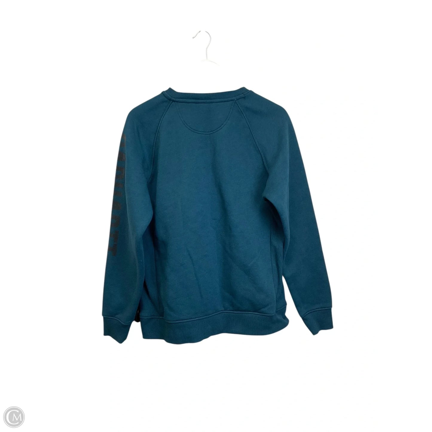 Top Long Sleeve By Carhartt In Blue, Size: L
