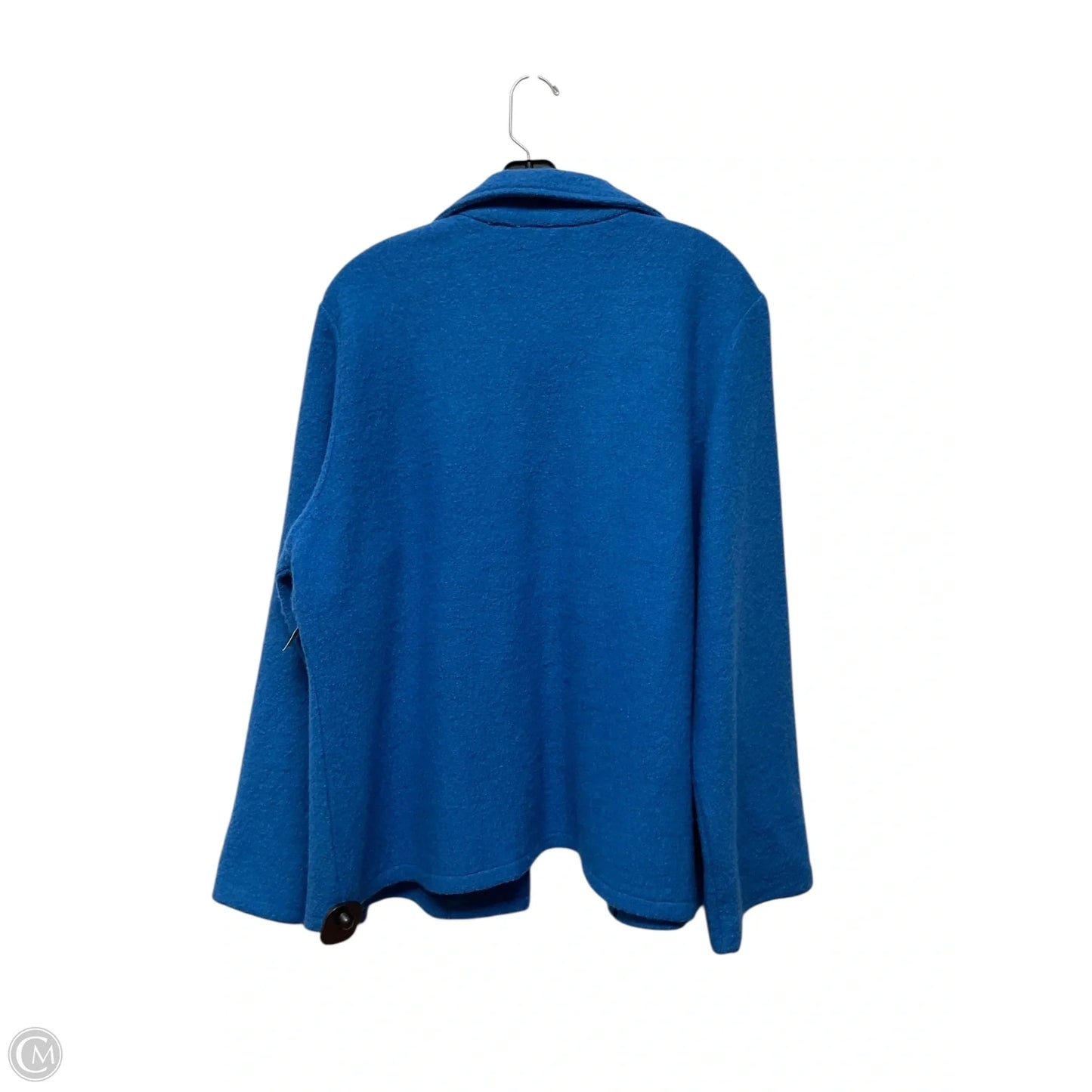 Sweater Cardigan By Chicos In Blue, Size: L