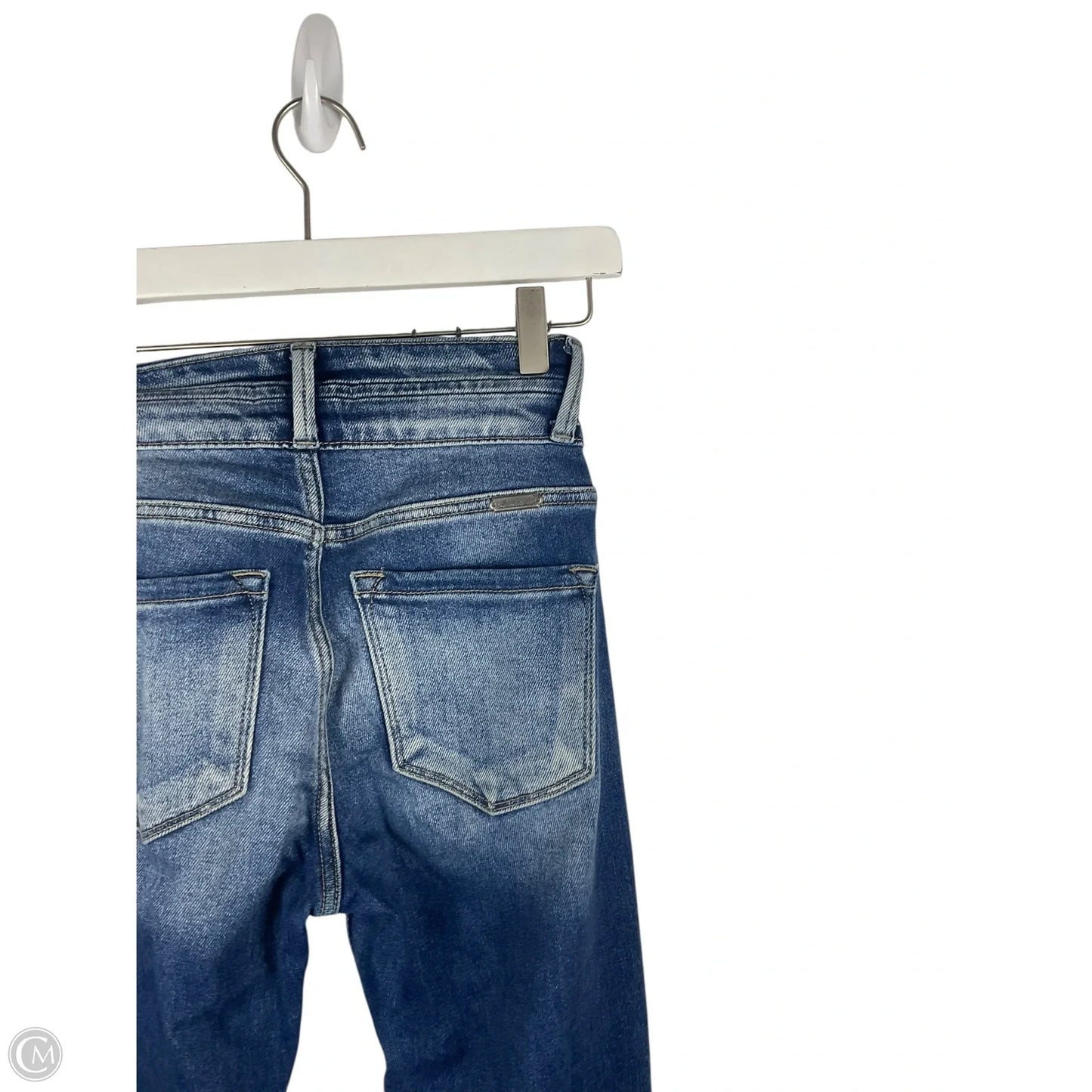 Jeans Wide Leg By Kancan In Blue Denim, Size: 0