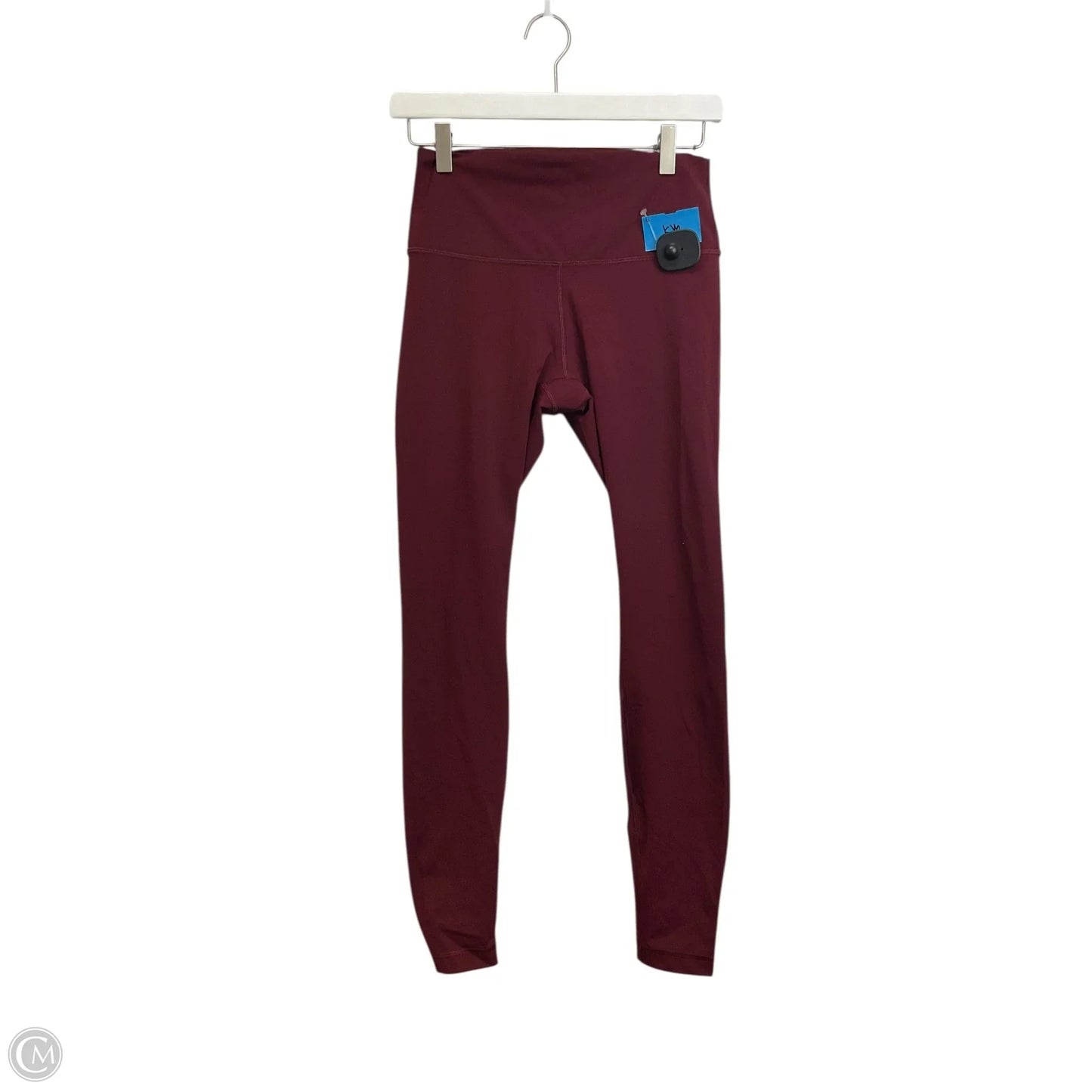 Athletic Leggings By Lululemon In Red, Size: 8