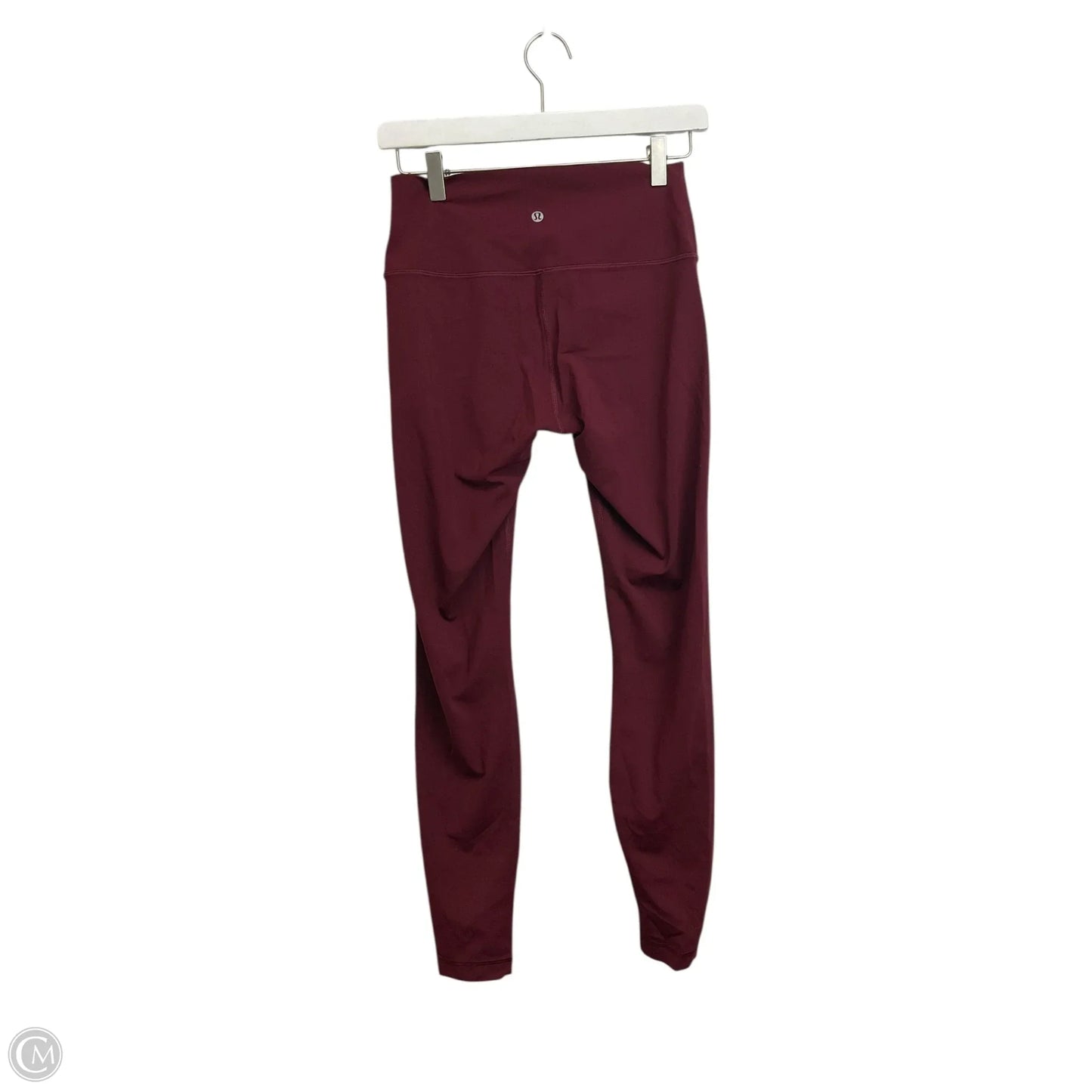 Athletic Leggings By Lululemon In Red, Size: 8