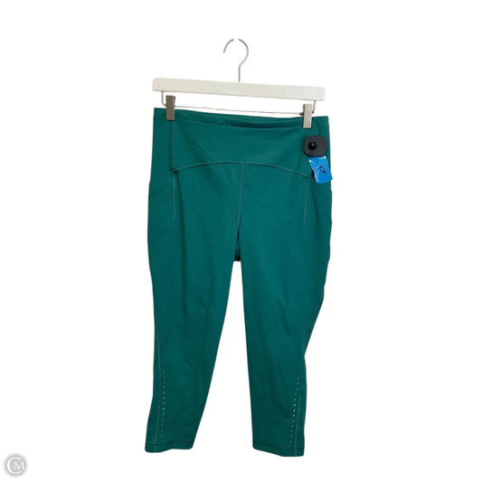 Athletic Leggings By Lululemon In Green, Size: 10