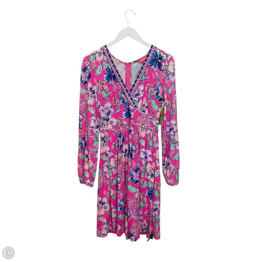 Dress Designer By Lilly Pulitzer In Blue & Pink, Size: 2