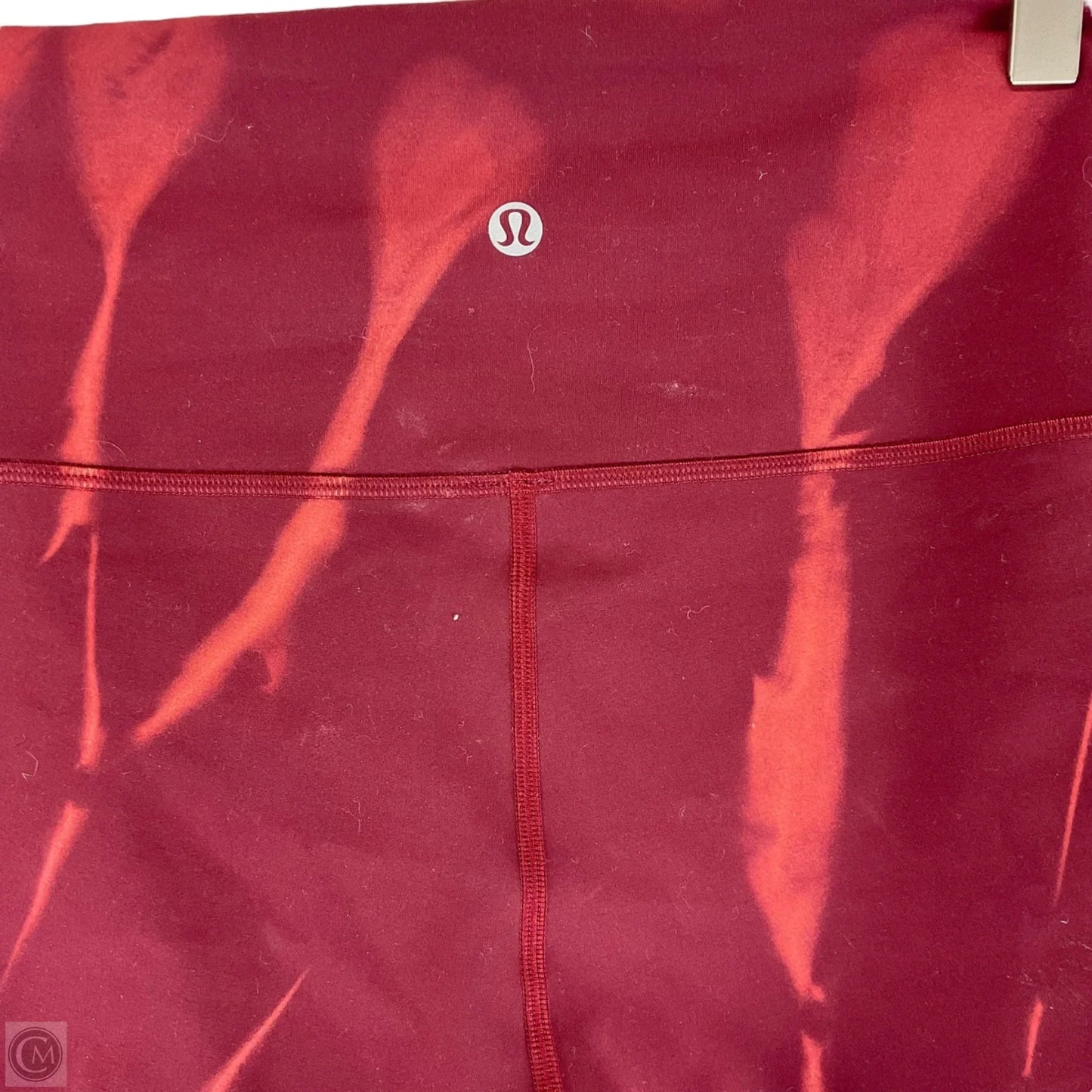 Athletic Shorts By Lululemon In Red, Size: 12