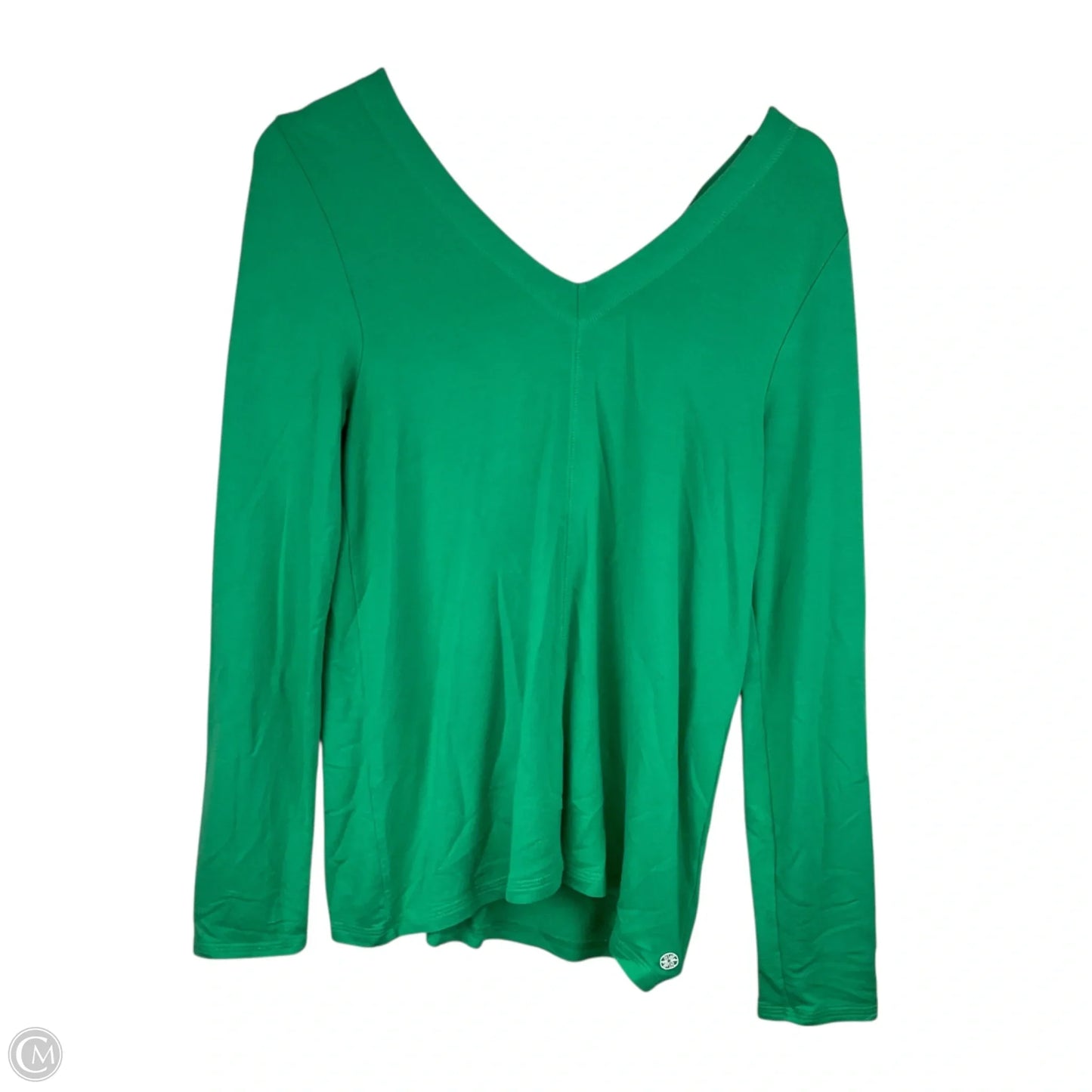 Top Long Sleeve Designer By Lilly Pulitzer In Green, Size: M