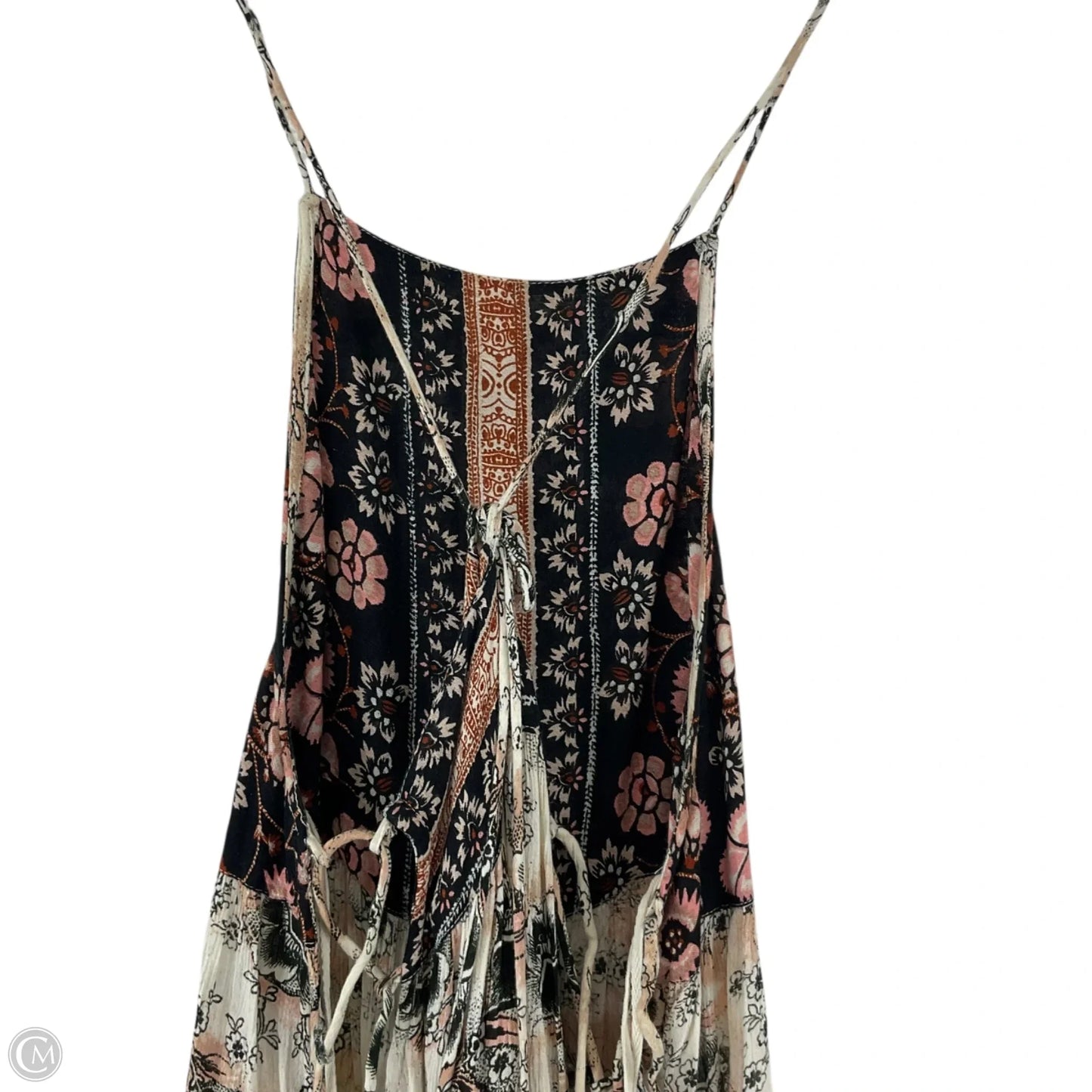 Dress Casual Short By Free People In Black & Cream, Size: M