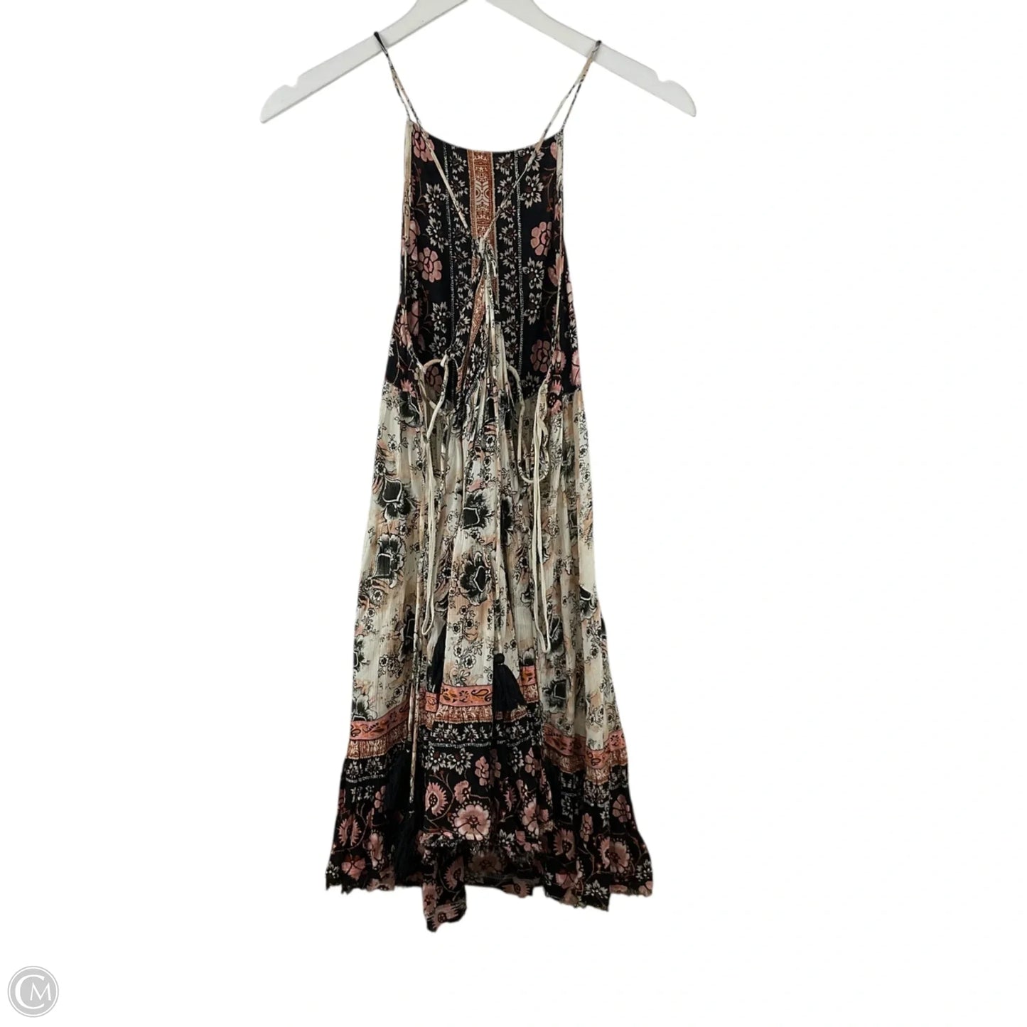 Dress Casual Short By Free People In Black & Cream, Size: M